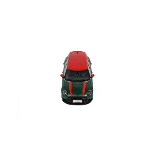 MINI CLUBMAN (F54) JCW BRITISH GREEN 2021 OttO mobile 1:18 Resinemodell (Türen, Motorhaube... nicht zu öffnen!)